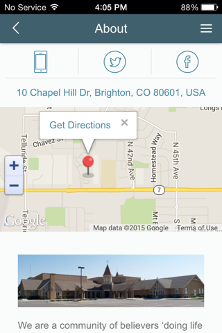 Chapel Hill Church screenshot 3