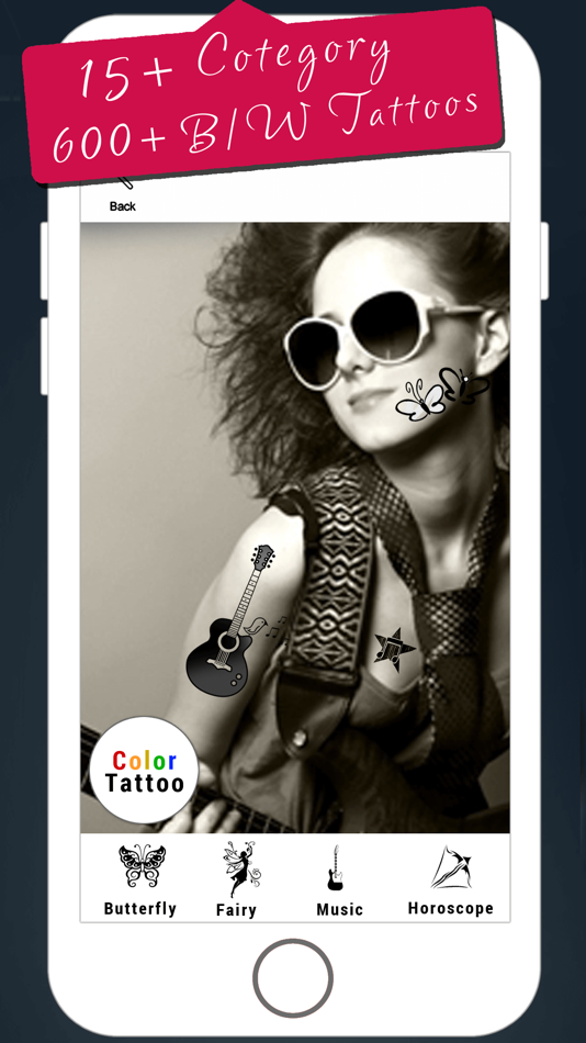 Tattoo On Photo - Tattoo Designs, Skin Art, Tattoos Symbol And Mark - 1.0 - (iOS)