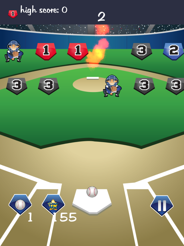 Baseball Flick Superstar, game for IOS