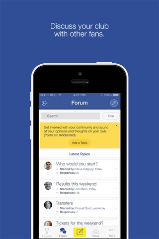 Fan App for Eastleigh FC screenshot 2