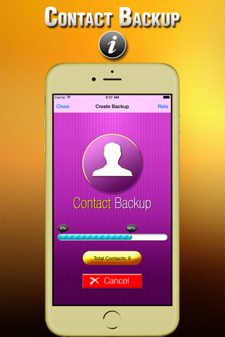 Contacts Backup & Transfer screenshot 2