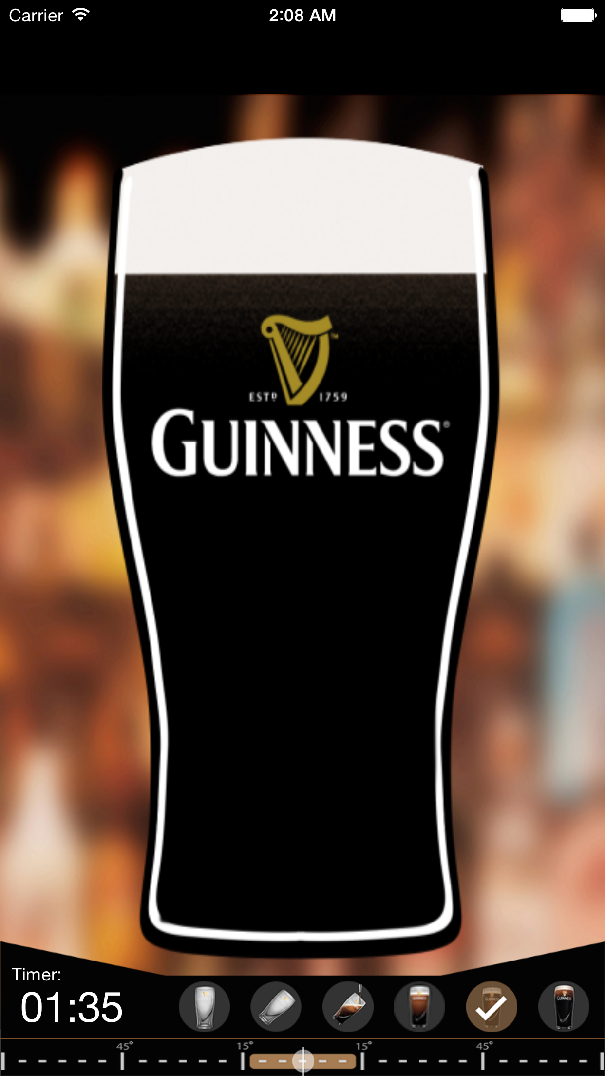 Guinness Perfect Pint Challenge screenshot 4