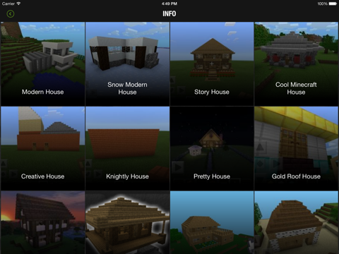 Screenshot #5 pour Houses For Minecraft - Build Your Amazing House!