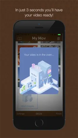 Game screenshot MyMov for Instagram Edition Video Editor - Convert your photos in videos slideshow hack