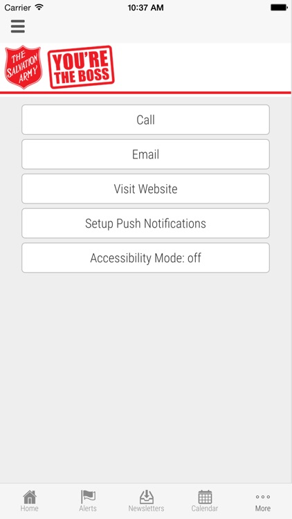 The Salvation Army You're The Boss App screenshot-3