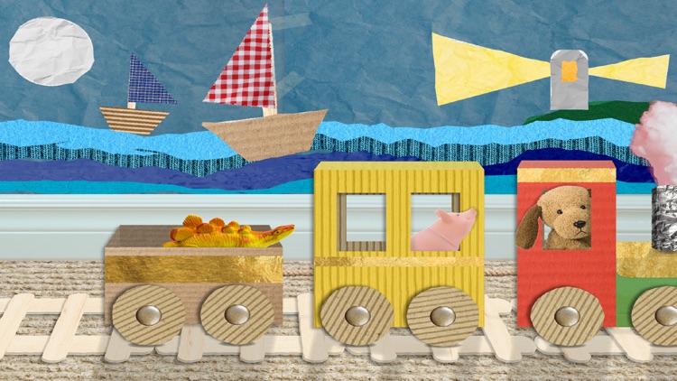 Scribbaloo Train - art and craft train app for toddlers screenshot-4