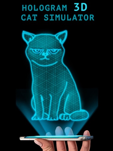 Screenshot #5 pour Hologram 3D Cat Simulator