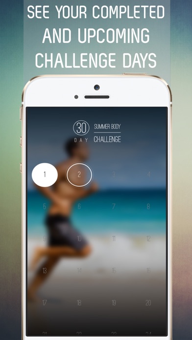 30 Day Summer Body For Men Challenge for Beach Muscles Screenshot 2