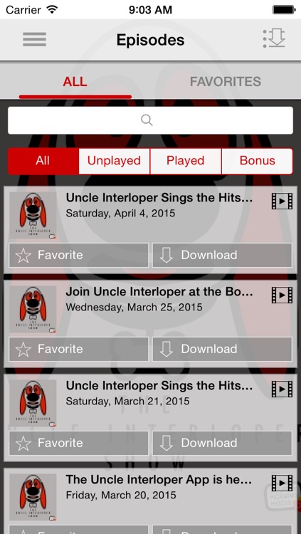 Uncle Interloper Show - Your favorite talking dog!