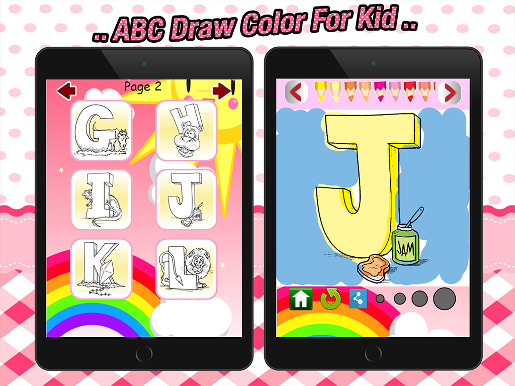 ! ABC Draw Color For Kid - step imagination by your screenshot 7