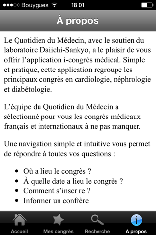iCongrès Médical screenshot 4