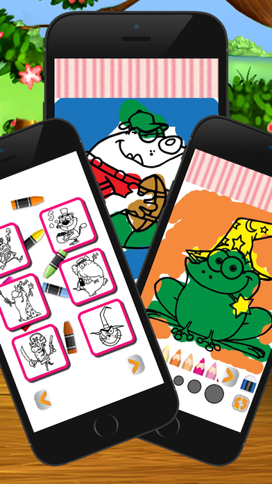 How to cancel & delete cartoon coloring page game from iphone & ipad 3