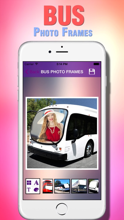 Bus Photo Frames