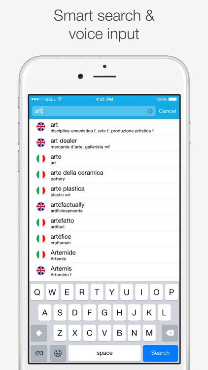 Italian – English Dictionary screenshot-4