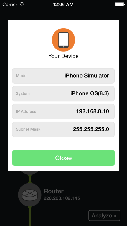 #2. Lan Analyzer (iOS) 由: Shoichi Fujita