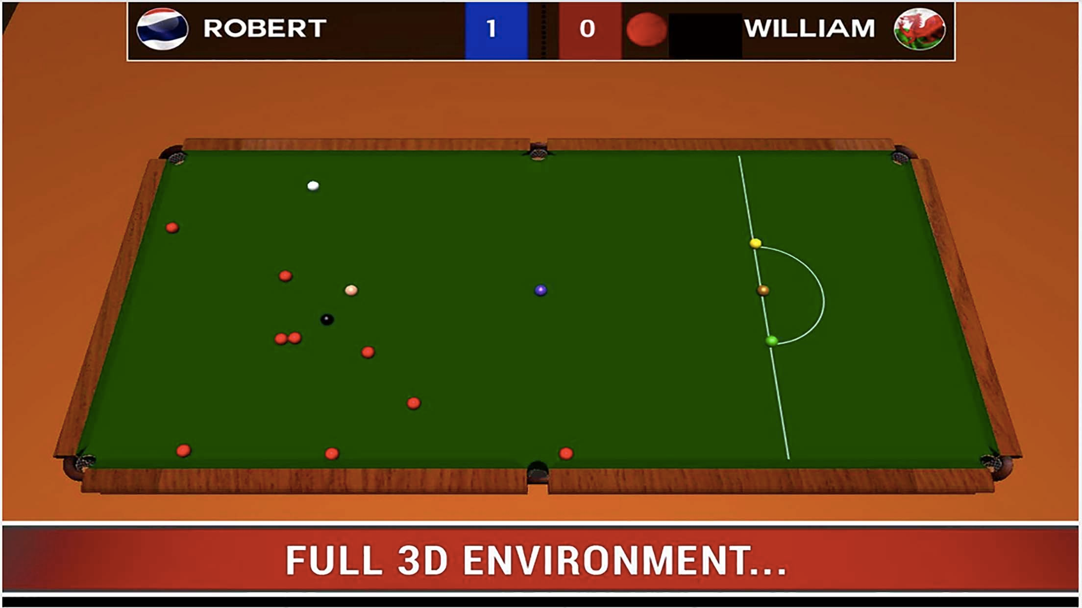 Lets Play Snooker 3D Free screenshot 4