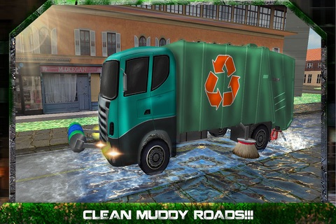 Garbage Dumpster Truck Driver 3D screenshot 4