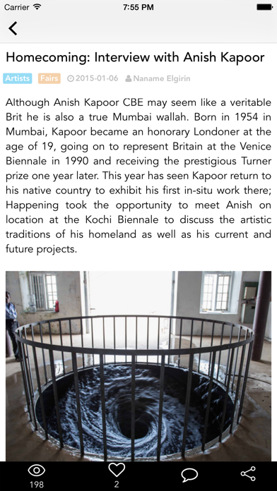 H A P P E N I N G ! iPhone screenshot 2 - News app