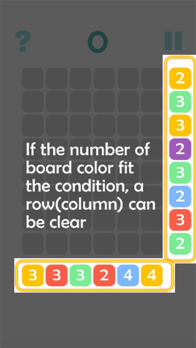 Color Teris app screenshot