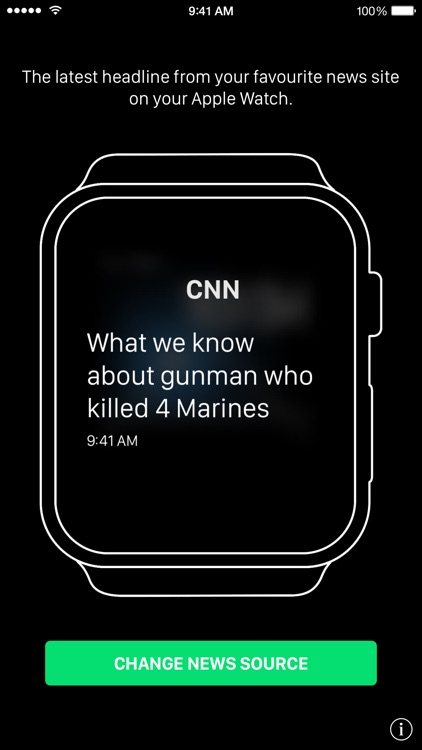 Dash News for Apple Watch - Top Headlines in a Watch App and Glance