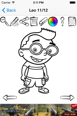 Drawing Little Einsteines Version screenshot 4