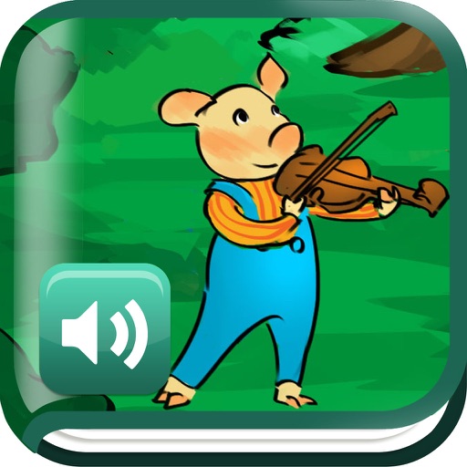 The Three Little Pigs - Narrated classic fairy tales and stories for children icon