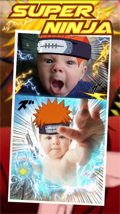 Manga & Anime Sticker Camera - " Naruto Shippuden Edition" Super Ninja Photo Booth Edition