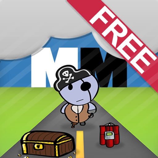 Monster Marathon Free - the urban tilt runner where you dodge your way through bad guys or die iOS App