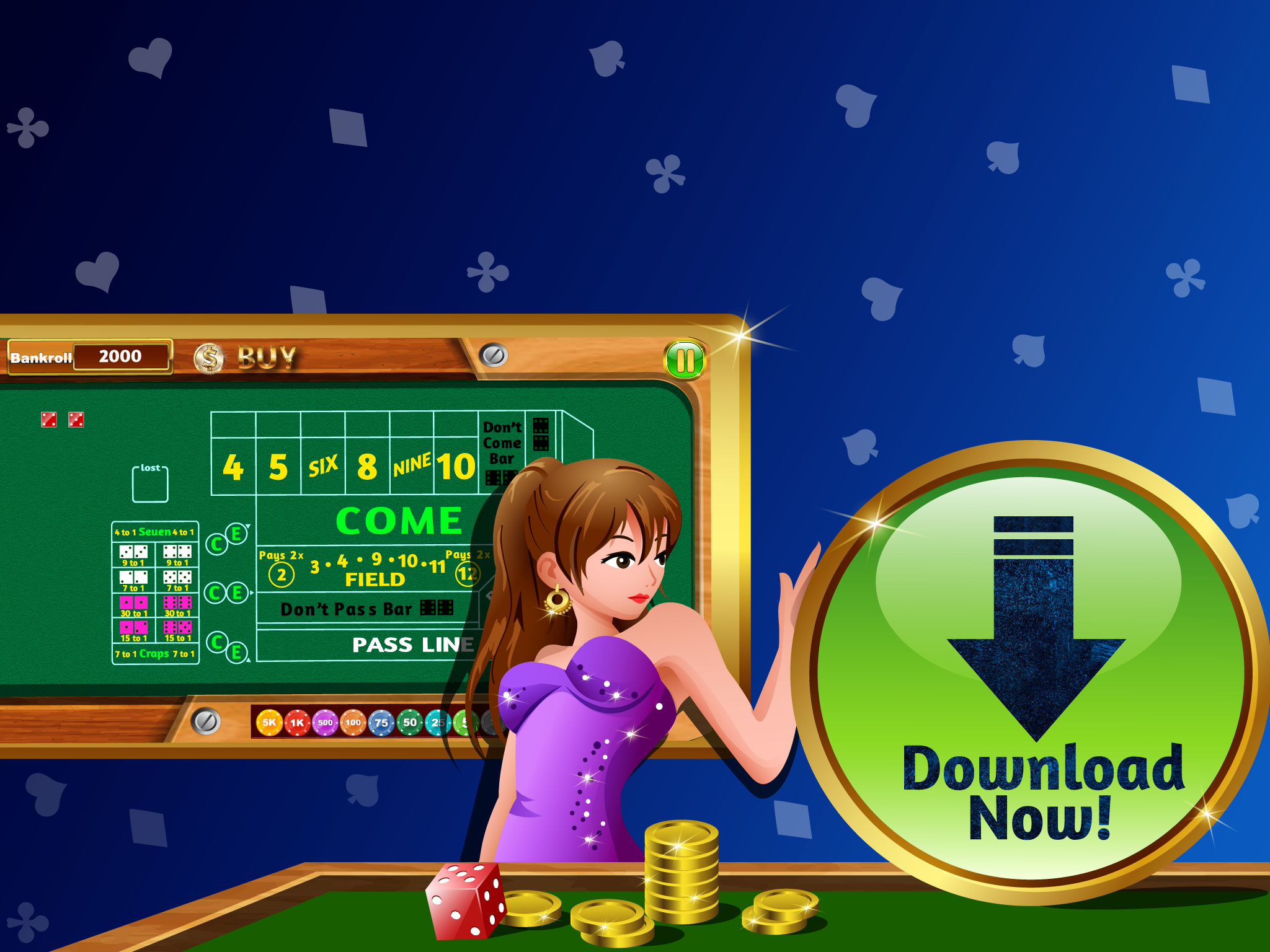 Craps - Dice Master Shooter free