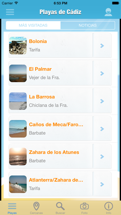 Screenshot #2 pour Playas de Cádiz