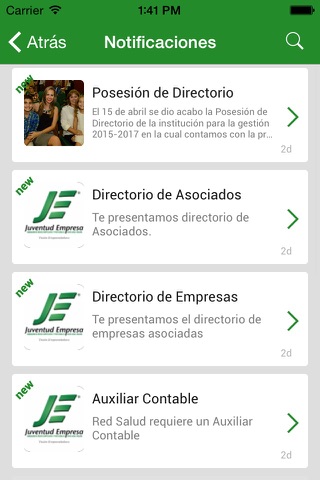 Juventud Empresa screenshot 2