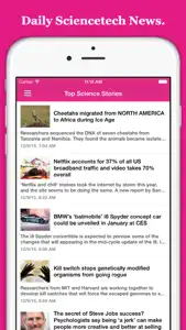 Sciencetech Live News screenshot #2 for iPhone