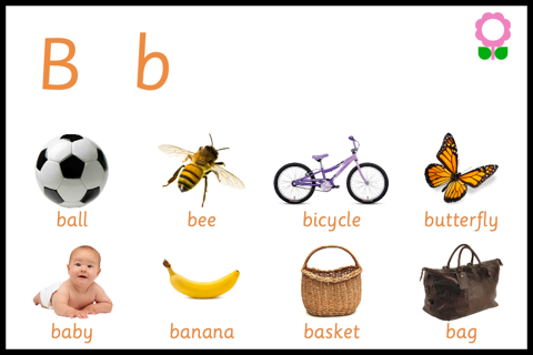 Alphabets Vocabulary for Kids screenshot 2