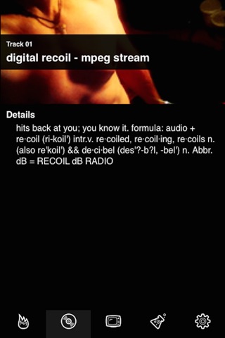 digital recoil radio screenshot 2
