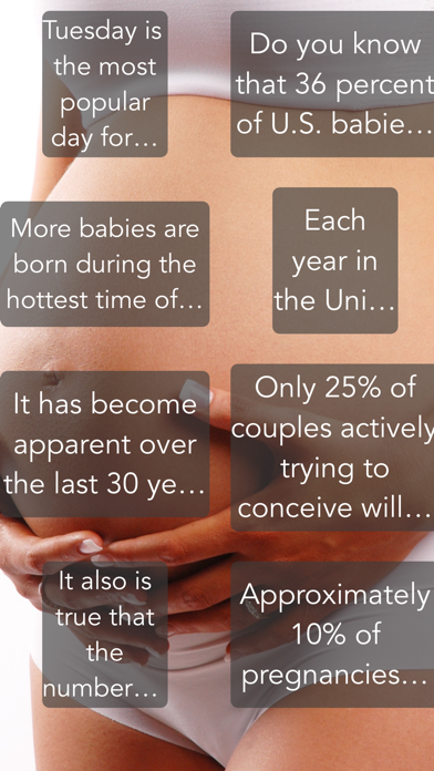 Screenshot #1 pour Pregnancy Trivia