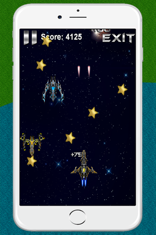 Galaxy Spaceship Shooter Flight Games for Free screenshot 2