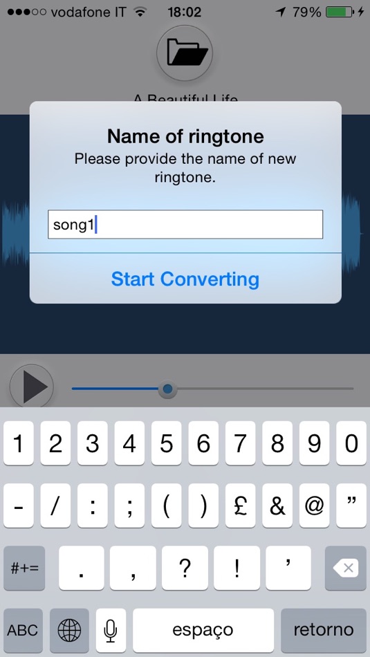 #4. نغمة (iOS) By: breakphones