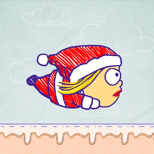 Flappy Doodle Santa Claus: Happy Christmas