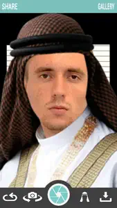 Arab Man Photo Montage screenshot #4 for iPhone