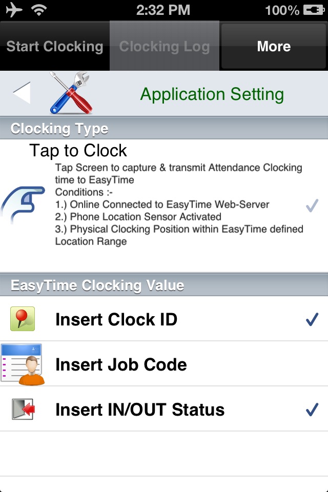 EasyTime Clocking App screenshot 4