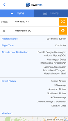 Travelmath - trip calculator screenshot 2