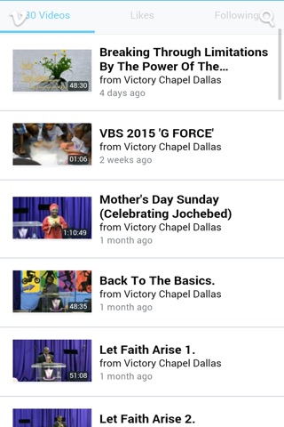 Victory Chapel Dallas screenshot 2