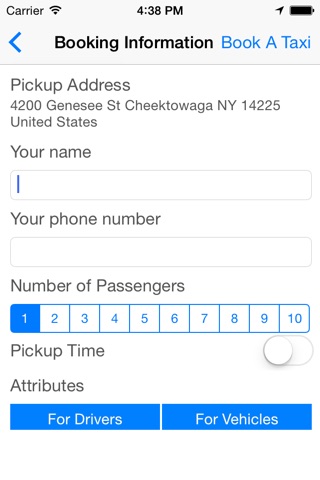 Buffalo Airport Taxi screenshot 2