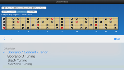 Ukulele Chords and Scales Screenshot