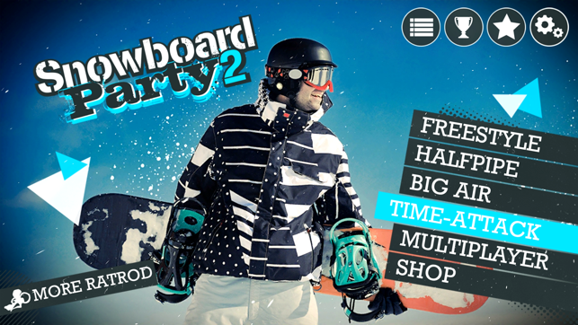 ‎Snowboard Party World Tour Pro Screenshot