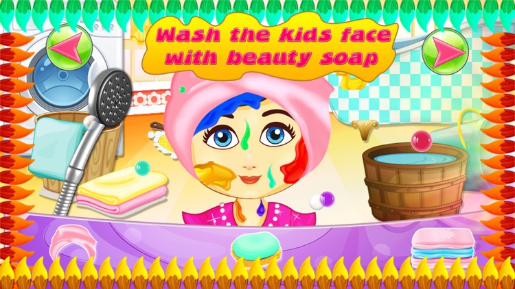 Baby Face Paint Wash – kids face painting & makeover salon game