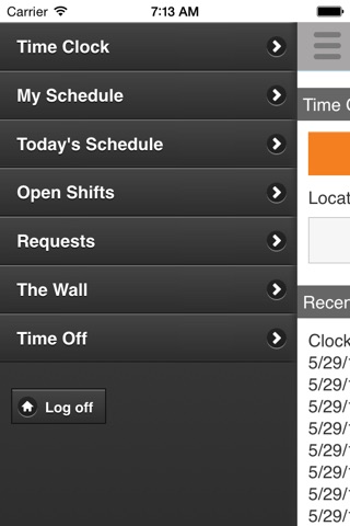 TrackSmart TimeClock screenshot 3