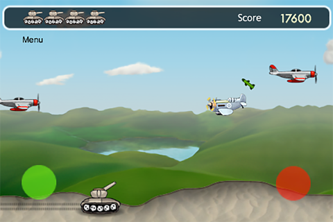 The Airplane Tank Attack Game - náhled