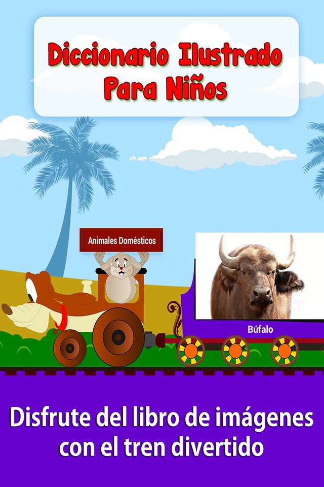 Kids Picture Dictionary, Interactive talking vocabulary for children to know first words screenshot 2