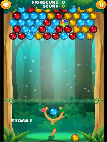 Woodland Bubble Shooter Bug Match Pop Saga iPad screenshot